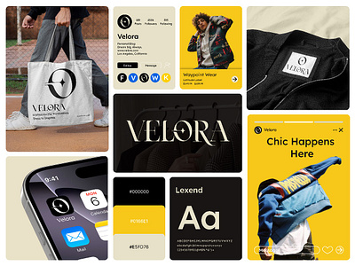 Velora | Fashion brand logo apperal logo brand guideline brand identity branding clothing brand logo custom logo fashion logo iconic logo logo logo design luxury logo
