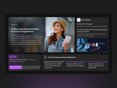 Strategy Guide | Hospitality trends. branding editorial editorial design figma graphic design ppt presentation slide