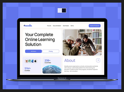 LMS Web Platform Redesign animation app design design agency education homepage mobile modern design online redesign ui ux video web design concept web design template web platform web ui website