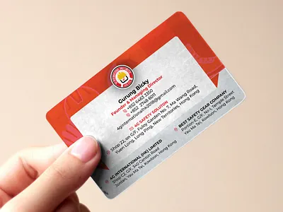 Modern Business Card Design premium business card