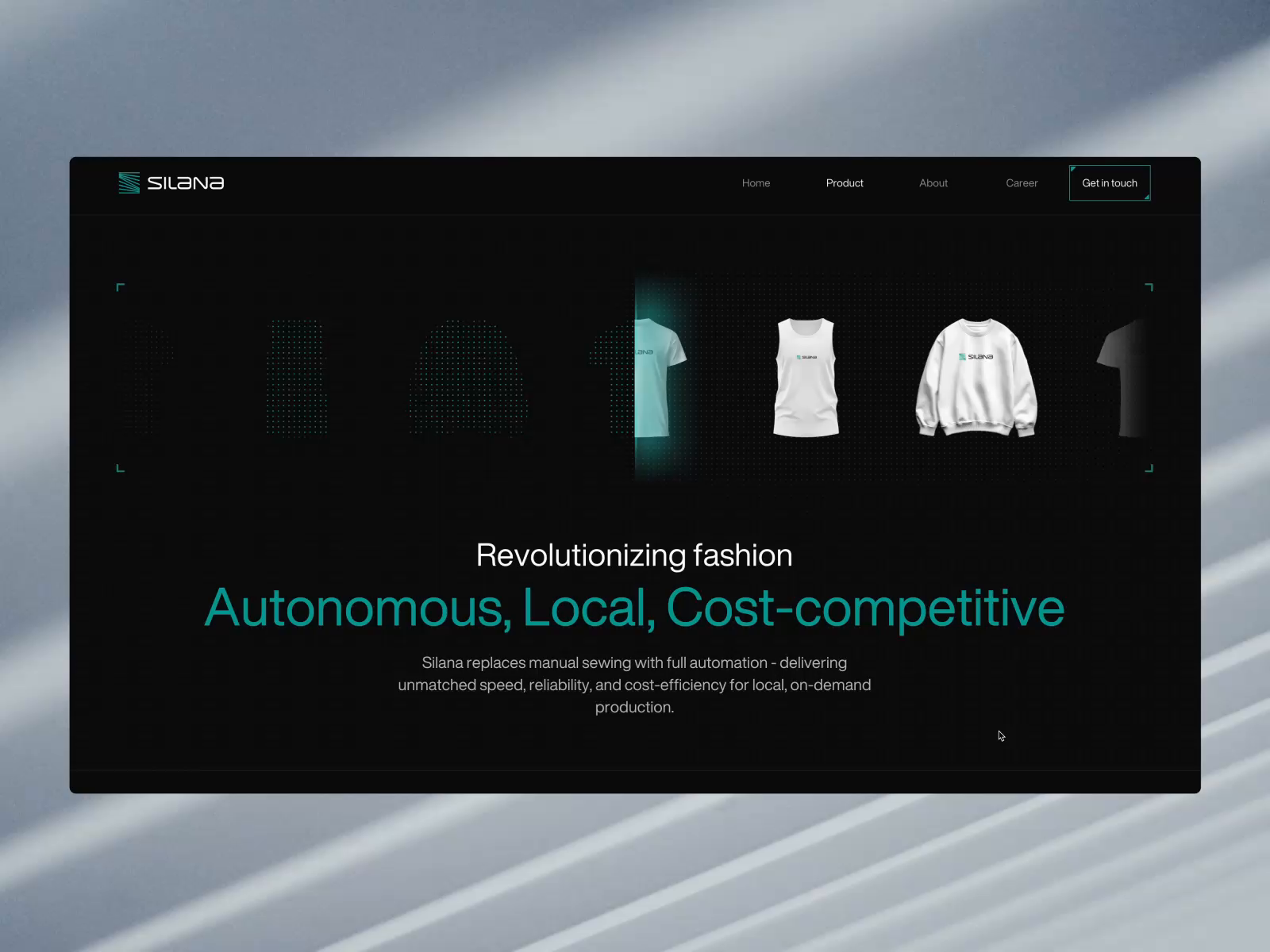 Example of Website Design & Development
