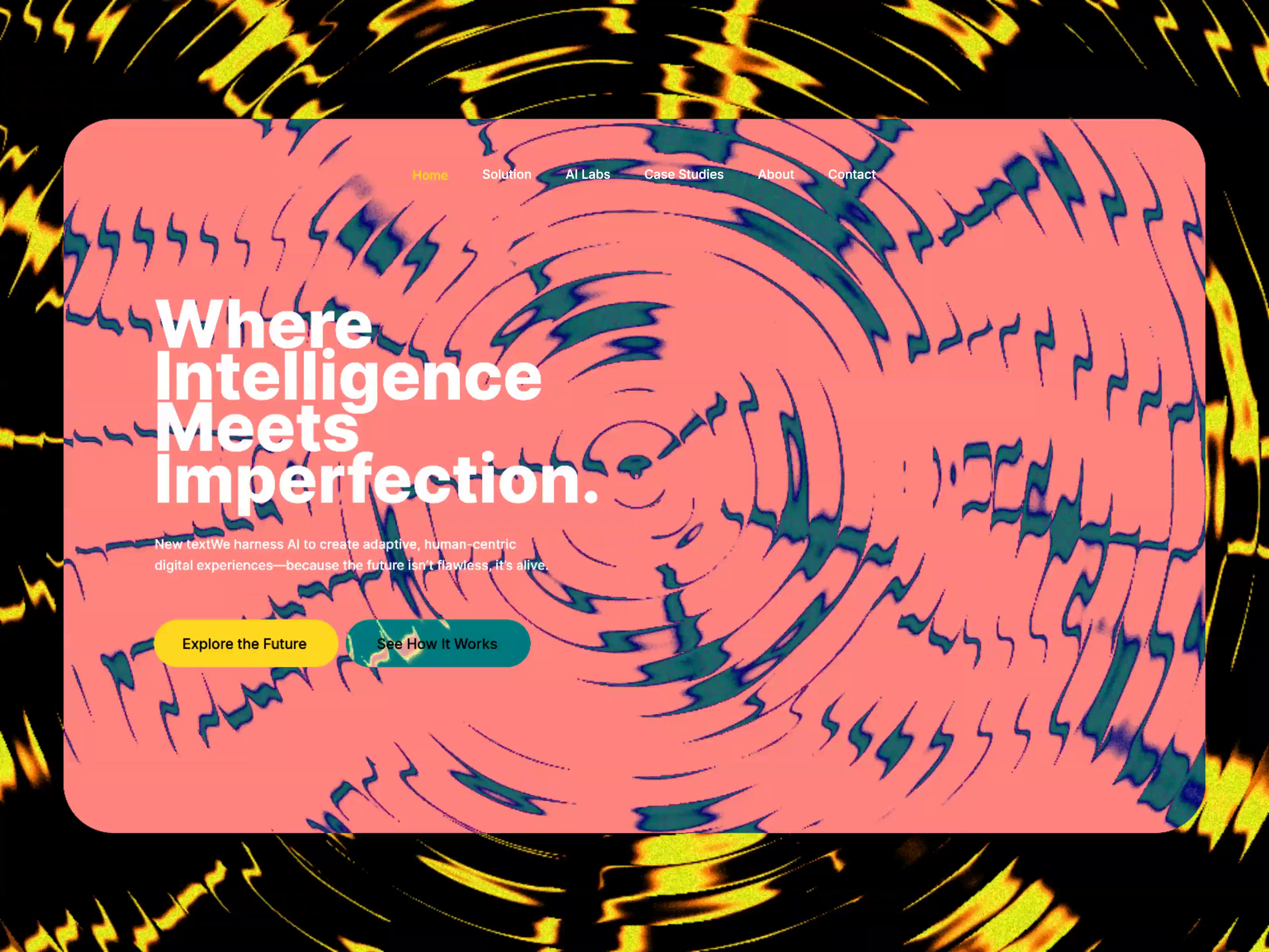 Example of Web Hover motion