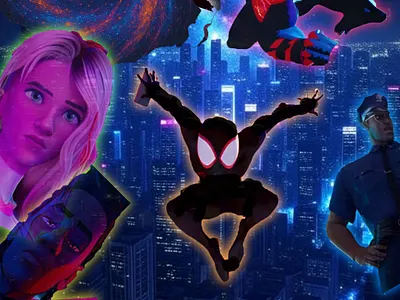 Professional Spider-Man Movie Poster design graphic design modern movie poster design motion graphics
