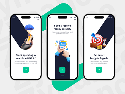 Zynance Mobile App financeapp fintechdesign mobileappdesign onboardingexperience uidesign uiux uxdesign zynance