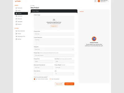 Create Product Page design e commerce product ui ux