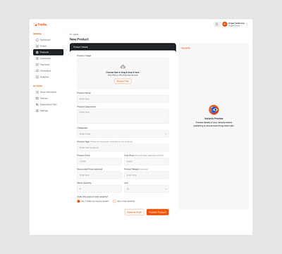 Create Product Page design e commerce product ui ux