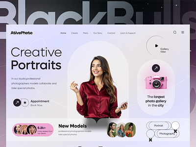 photo generating ai web ui design ai ai application ai generation ai image ai web ai website animation chat gpt home page image generator index minimal product design trend ui ux web design