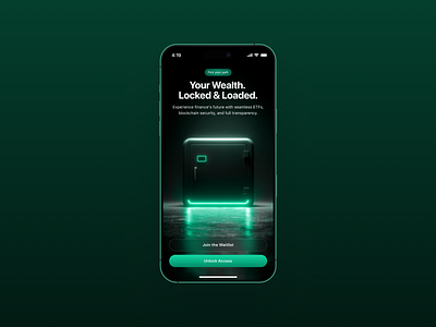 mobile exploration - finance app ai button clean crypto design figma gradient minimal mobile mobile app mobile application ui uiux ux wallet web3