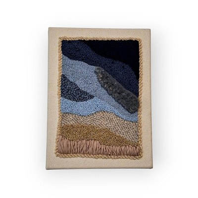 Ocean art diy punch needle