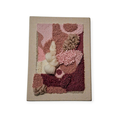 Roses art diy punch needle