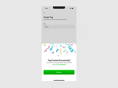 Create User Tag design mobile ui ux