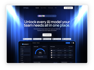 Travio: AI Model Training Website