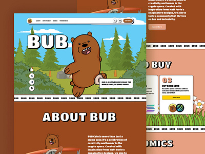Meme Coin Website / Meme Coin Landing Page landing page meme meme coin meme coin landing page meme coin template meme coin website meme token web design