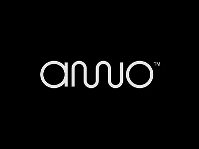 ANNO a anno bold circle graphic design logo logotype monogram simple snake