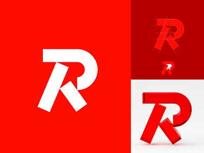 Double R 3d logo alex seciu alphabet branding graphic design letter mark letter r logo design logo designer r letter mark r logo r logo design
