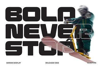 Gerion - Bold Font poster font