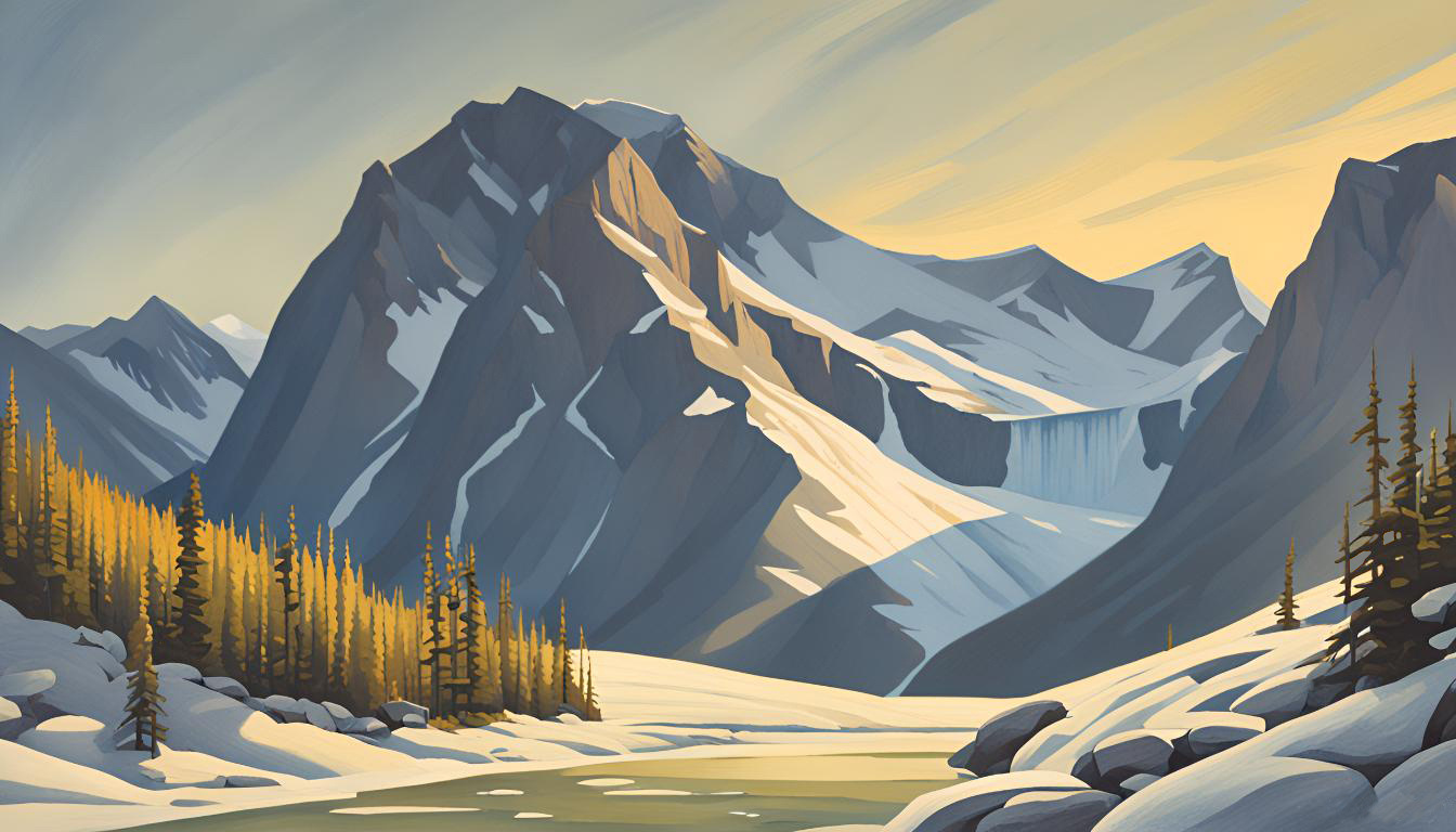 Winter's Veil calgary creative direction design drawn from the trail hike illustration landscape mountain culture narrative design rawlyk rawlyk art rawlyk design rawlyk illustration rawlyk mapping rawlyk narrative design rawlyk story telling rich rawlyk thewayfindercompany