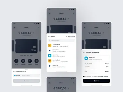 Pulse - Finance Top Up Flow Screen ai analytics artificial intelligence assets b2b banking dipa inhouse finance fintech investment mobile mobile app mobile responsive product design saas savings startup top up ui design wealth