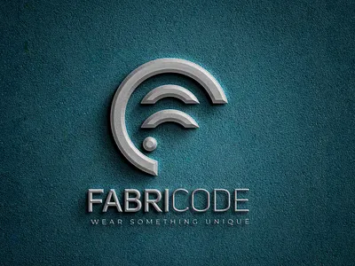 FABRICODE - A Clothing Brand Logo branding concept creative design graphic design lettermark logo minimal modern ui vector