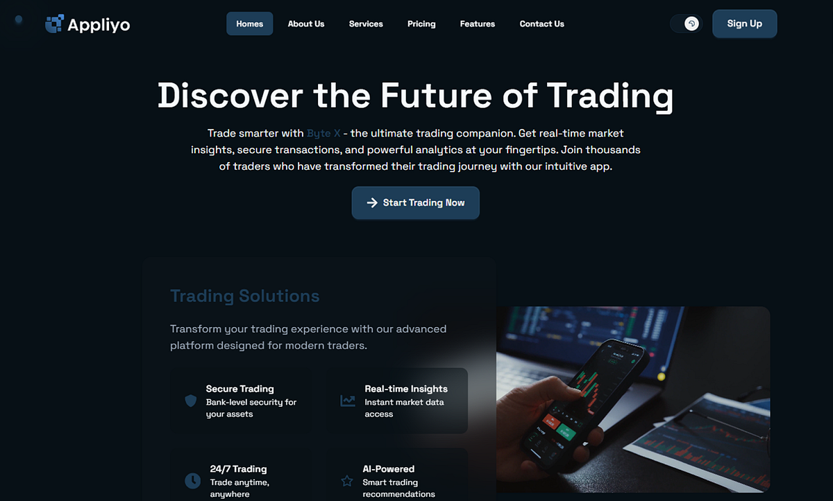 Appliyo – All-in-One Trading Platform Image 1
