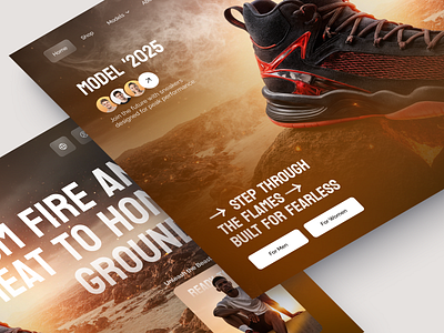 Website for E-commerce design interface product service startup ui ux web website