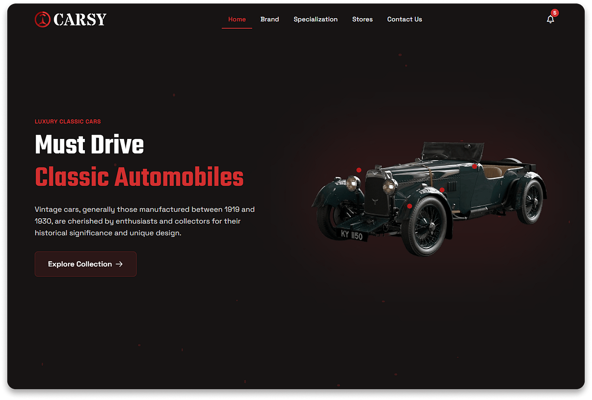 Carsy – Car Dealer, Rental & Listing Template Image 0