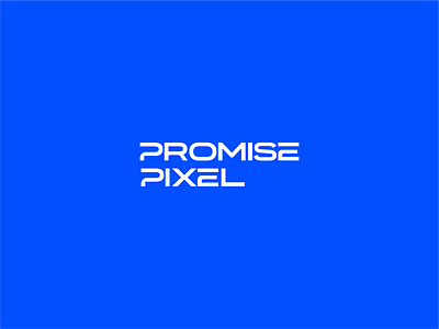 PROMISE PIXEL - Wordmark branding graphic design logo logo design visual identity wordmark