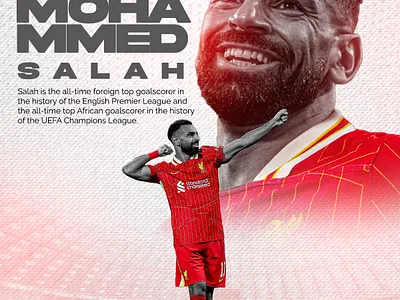 SPORTS DESIGN FOR THE LIVERPOOL AND EGYPTIAN KING LEGEND branding design graphic design motion graphics sports sports design