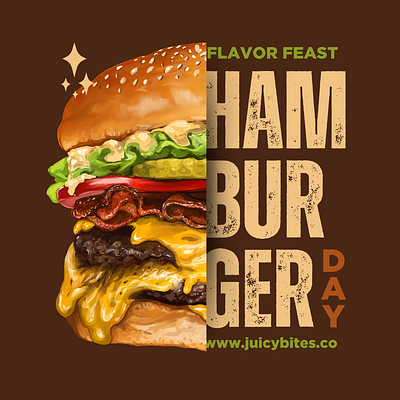 BURGER graphic design ui