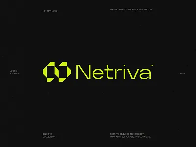 Netriva™ brand identity branding concept logo creative creative design creative designer design designer graphic design graphic designer logo logo design logo designer logo love logomark logos logotype modern logo technology timeless logo