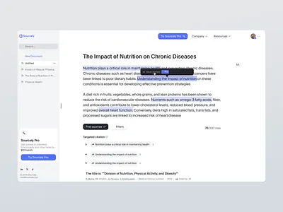AI-Powered EdTech SaaS — UX/UI Design for a Sourcing Platform ai powered edtech saas design sourcing web app
