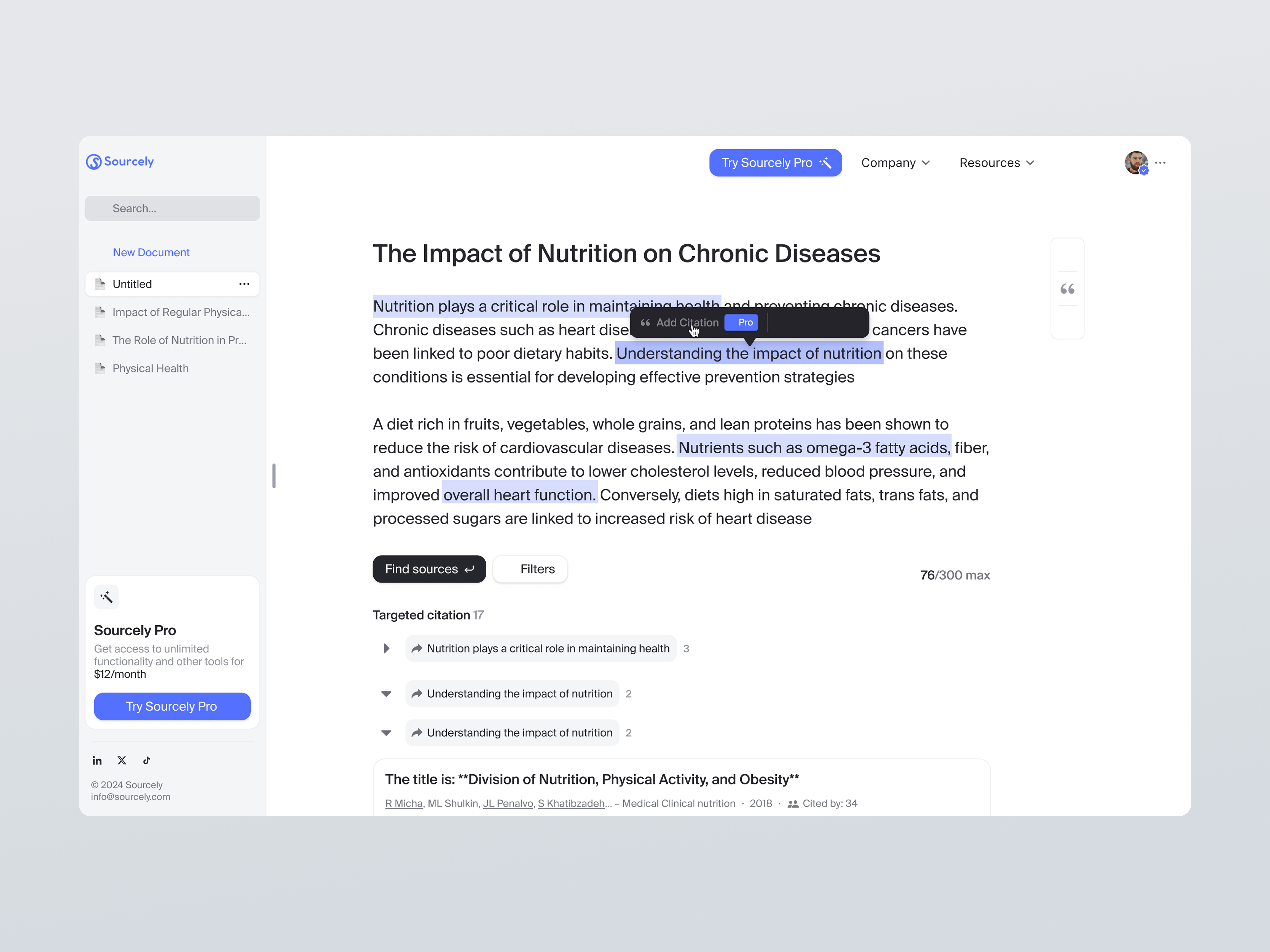Example of AI-Powered EdTech SaaS — UX/UI Design for a Sourcing Platform