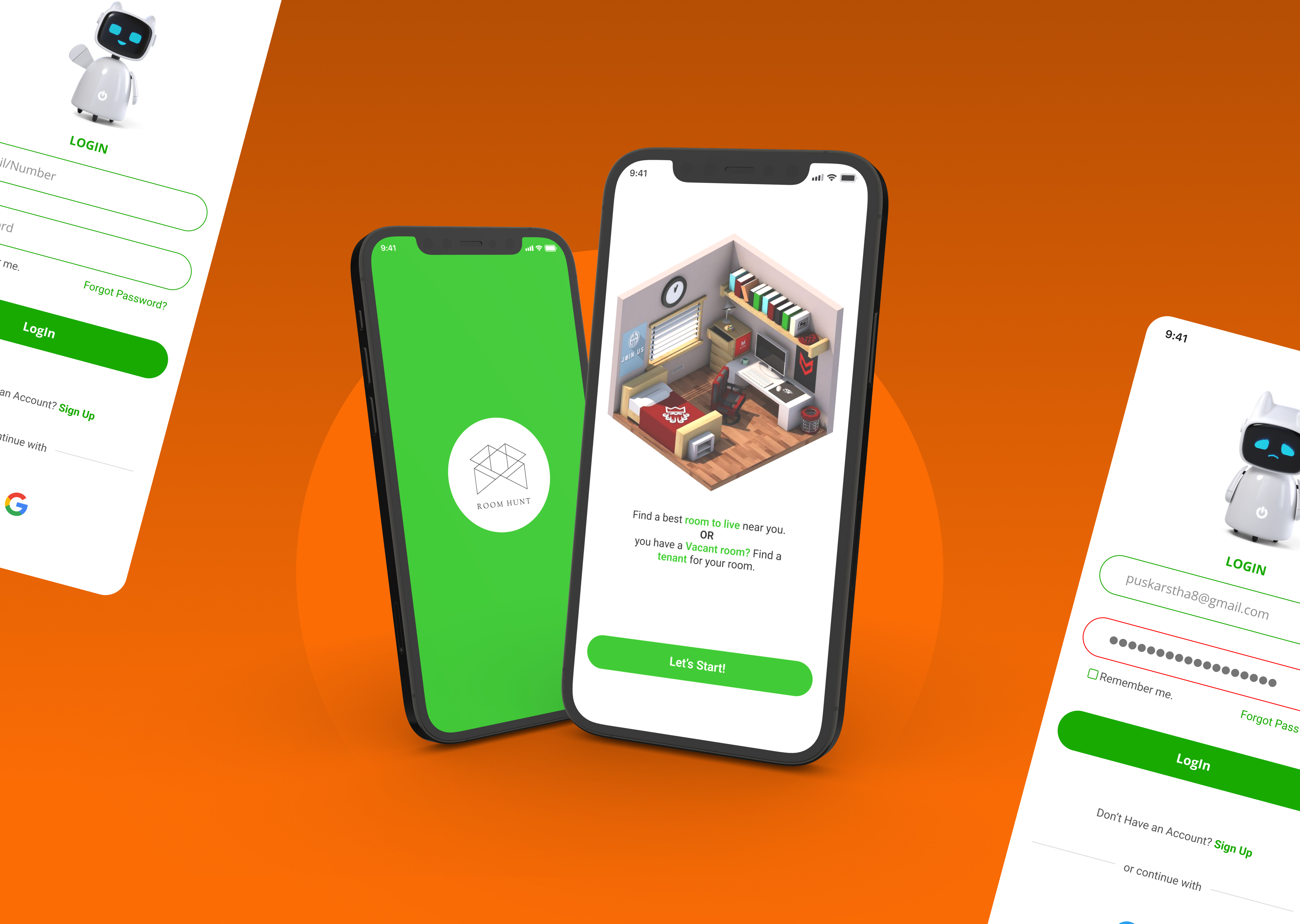 Example of Minimal Mobile App Design