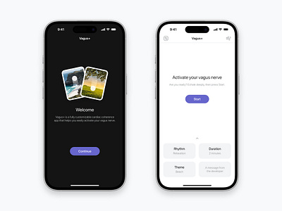 Intuitive Home Screen app apple application buttons clean dark header heading home intuitive ios iphone light mode onboard onboarding screen theme welcome