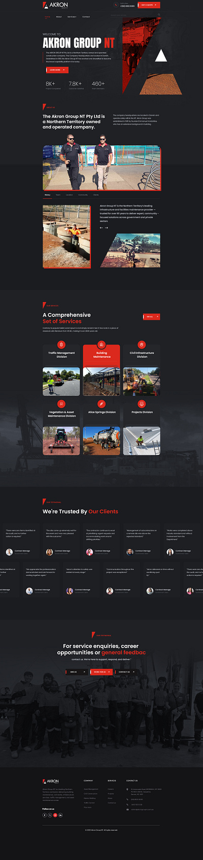 Akron Group NT-Northern Territory Owned design designs ui uidesign uidesigns uiux