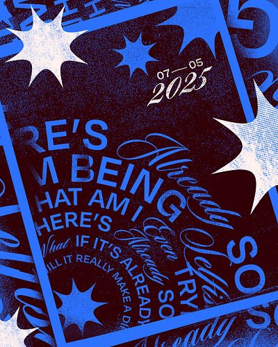 7 - 05 adobe graphic design illustrator photoshop texture typography