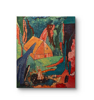 Trascendencia de las formas argentina arte canvas diseño gabirel teker obra de art pintura work