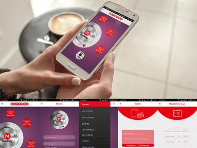 Ooredoo Mobile Banking – Graphic Design Concept _ 2016