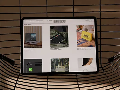 Duties: Studio Website, built in Framer duties figma framer framer development studio web design website