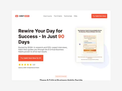 High-Converting Landing Page design landing page ui ux web website