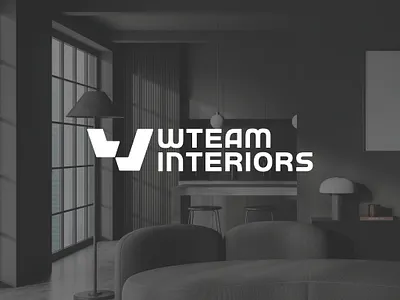 Wteam Interiors Logo Presentation architect architecture coastal living interior interior design logo luxury minimalist modern home sage