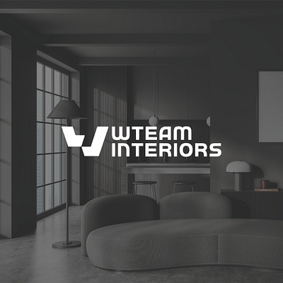 Wteam Interiors Logo Presentation architect architecture coastal living interior interior design logo luxury minimalist modern home sage