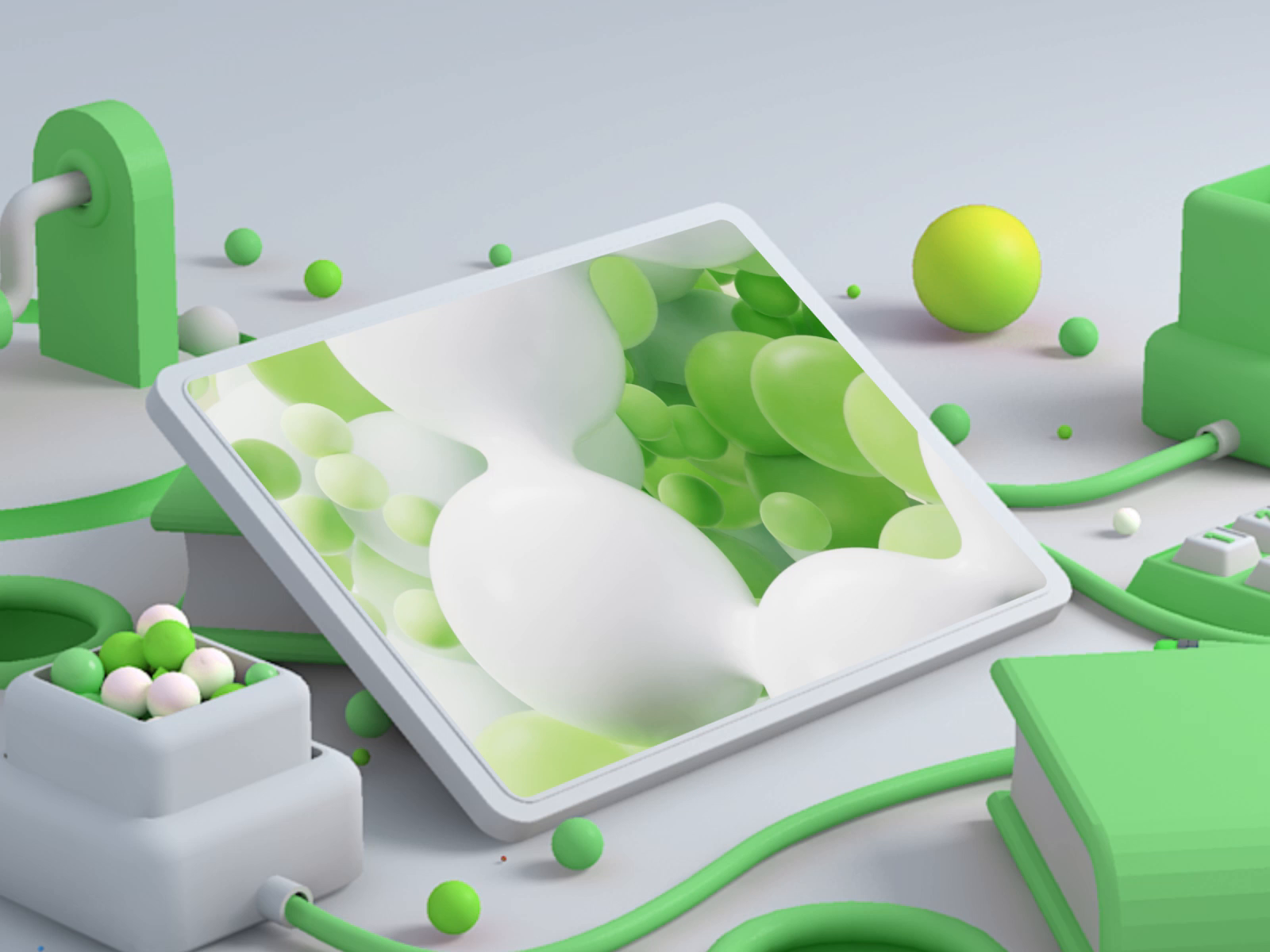 Example of BloomLab – Digital Innovation Hub (Design Concept)