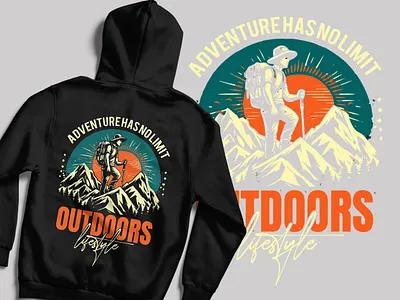 Adventure Outdoors Lifestyle Hoodie Design adventureart adventuredesign appareldesign apparelgraphics creativeillustration desertvibes design graphic design graphicteeart hoodiedesign illustration logo mountaindesign outdoorlifestyle outdoorslifestyle retroillustration streetwear streetwearart typography vector