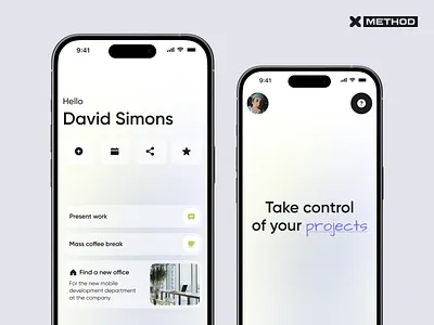 Project Management Mobile App app crm dashboard design figma management mobile project task tracker ui ux