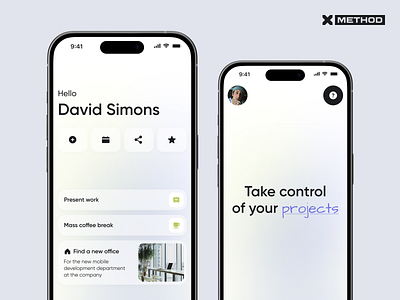 Project Management Mobile App app crm dashboard design figma management mobile project task tracker ui ux