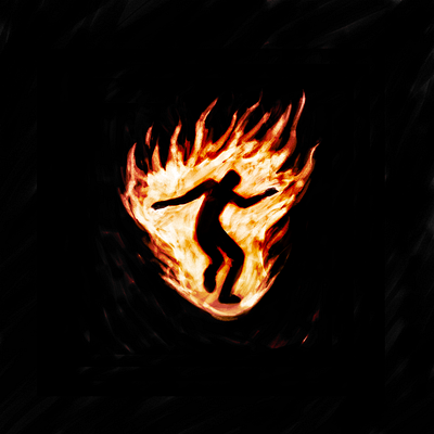 Burning on the Dancefloor - Cover Art and Canvas Animation animation cover art graphic design illustration