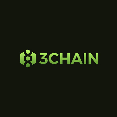 3CHAIN - Blockchain Innovation Logo sustainable growth