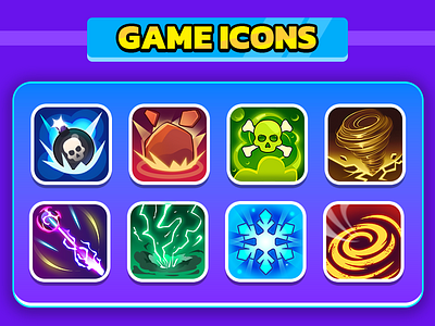 Casual Games icons casual game game graphics game logo game ui games icons illustration ui ui design vector design