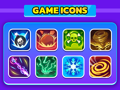 Casual Games icons casual game game graphics game logo game ui games icons illustration ui ui design vector design